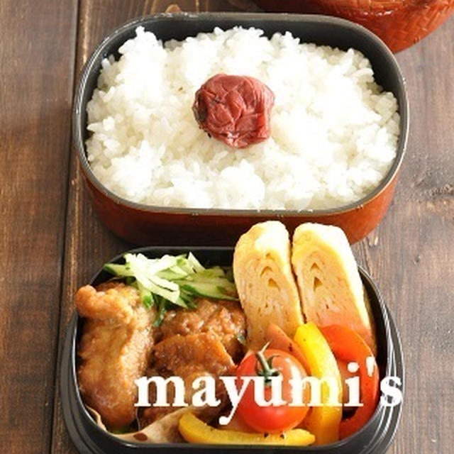 ごはんがススム♡鶏肉のみそ漬け焼き弁当と、上手に節約しながらちゃーんとお得もゲット！