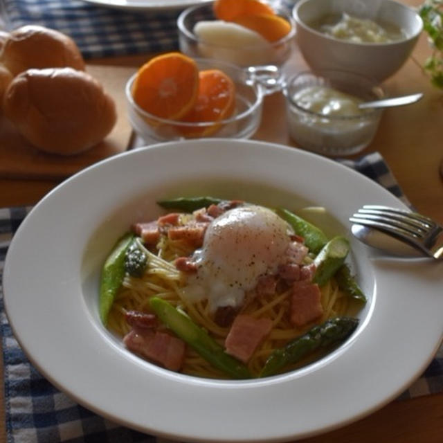 練習前の朝ごはん♪