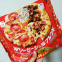 アクリブランド☆新商品 「ピッツァハーフ&ハーフ Wソーセージ＆豚プルゴギ」を食べたよ