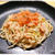 スモークサーモンとネギの和風クリームリングイネ