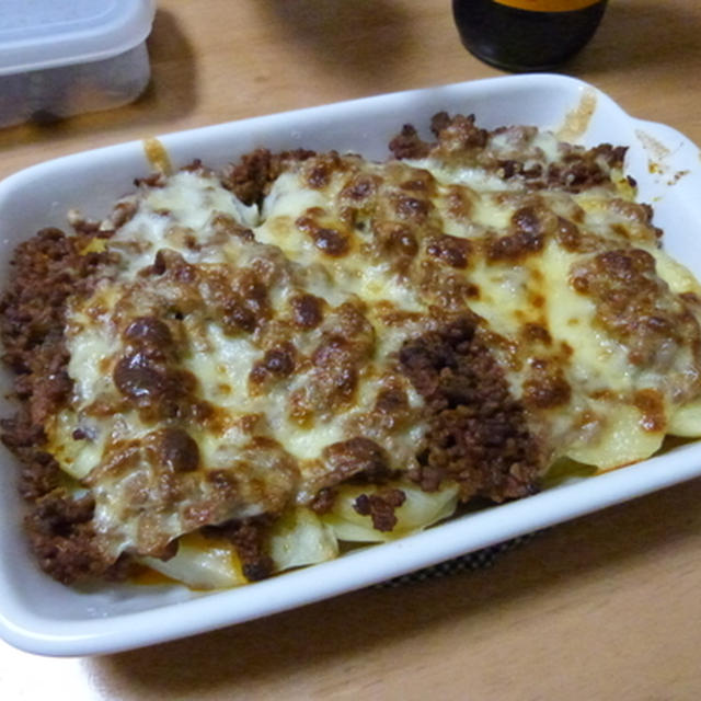 ミートソースじゃがチーズ