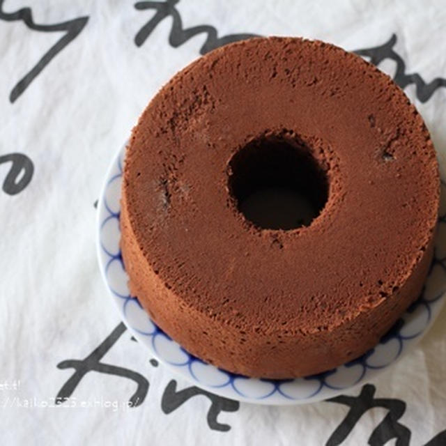 卵白チョコシフォン