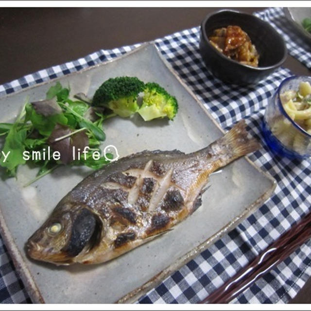 海タナゴの塩焼き By たかちゃんさん レシピブログ 料理ブログのレシピ満載