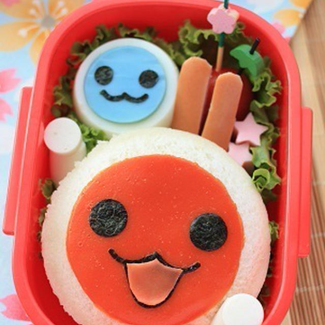 ドンなのにカツ？★太鼓の達人弁当