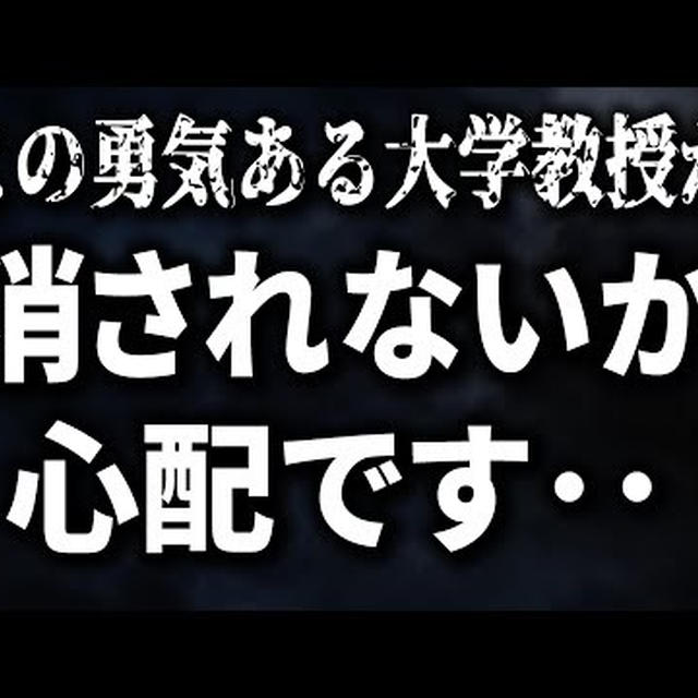 【最新】そこまで言っていいのか！？ この勇気ある大学教授が突然姿を消してしまわないか、とても心配です･････【ジェイソン・モーガン教授 最新講...