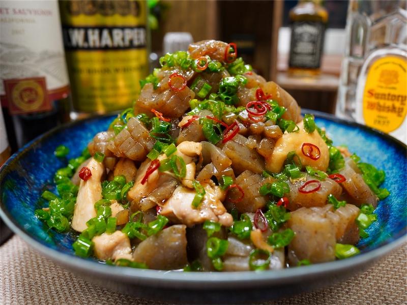 【レシピ】鶏肉とこんにゃくの旨辛炒め