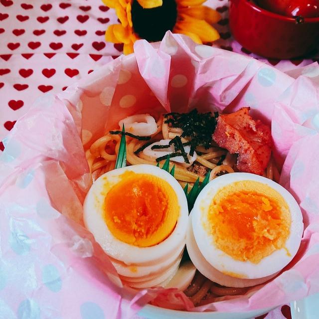 麺弁当〖明太子スパゲティー弁当〗