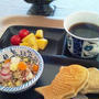 ◆◆朝カフェメニュー「スペルト小麦のサラダ」レシピ