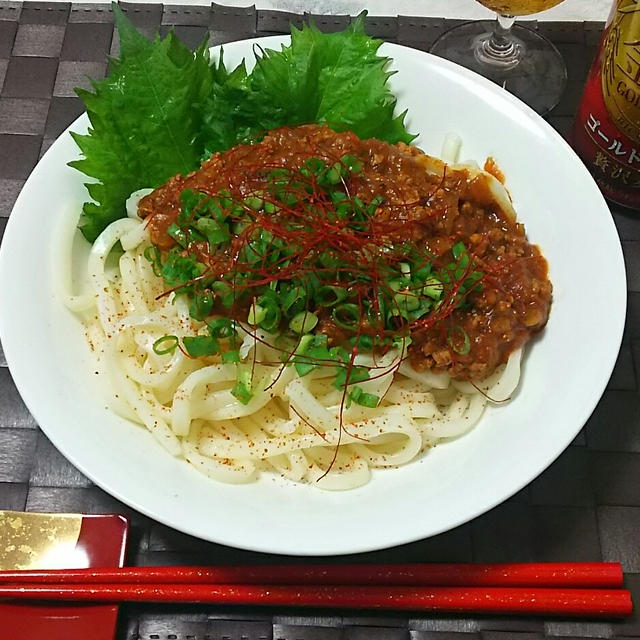 ☆スパイシー大豆ミートのカレーうどん☆