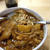 お豆腐麺カレーで晩酌