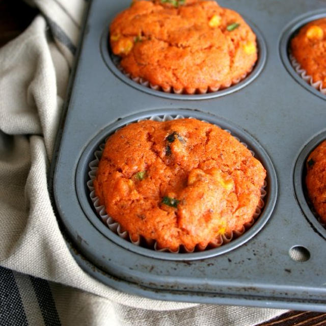 Tomato Muffins – Veganトマトマフィン（ヴィーガン）