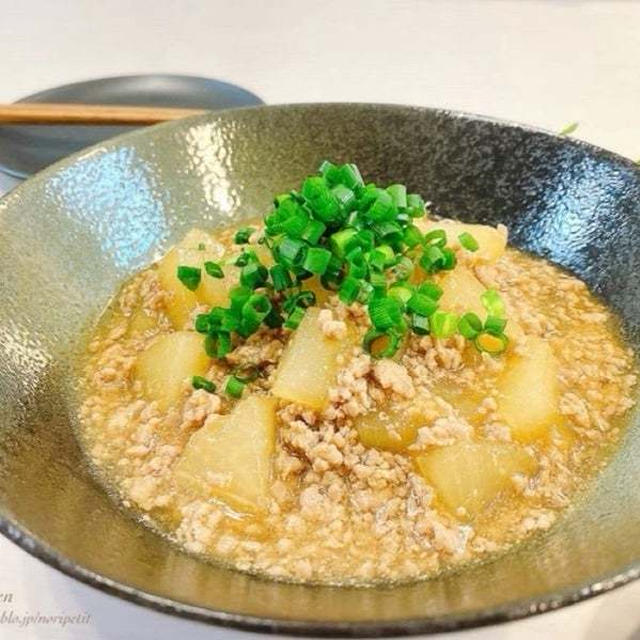 ほぼ10分‼︎ 【大根のそぼろ煮】フライパンひとつで簡単‼︎