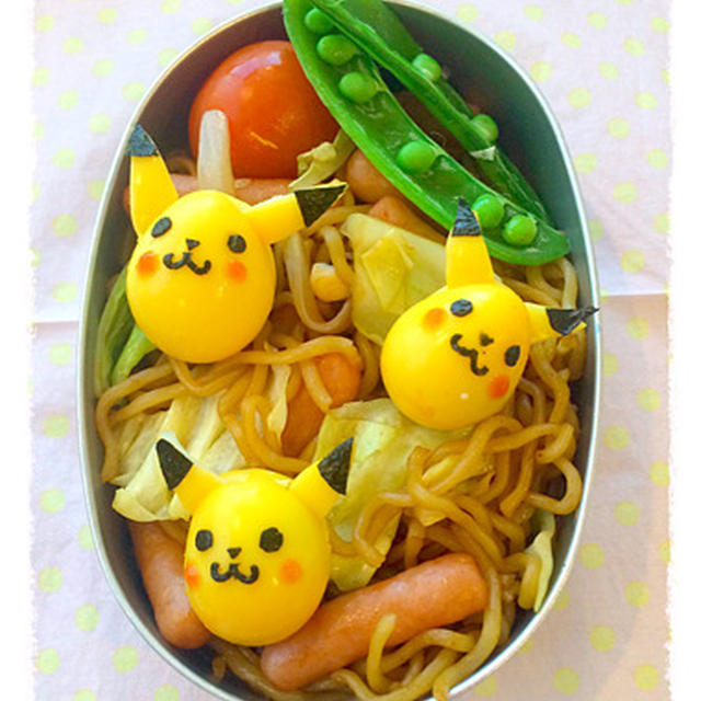 ピカチュウの焼きそば
