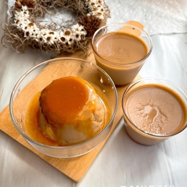 紅茶の豆乳プリン作りました【PR】