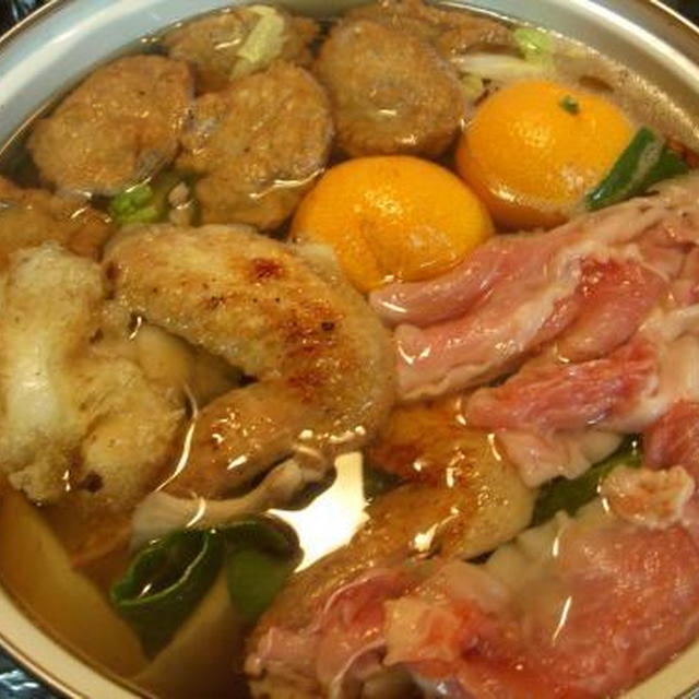 【第81回】イワシのつみれと手羽先の生姜鍋
