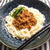 胡麻肉みそ載せ、うどん