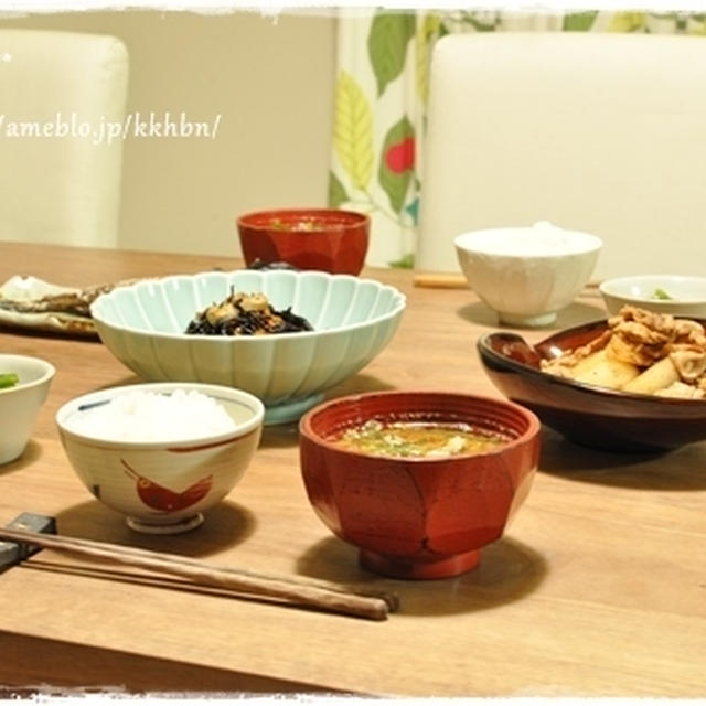 【いさきの塩焼き、蕪と豚肉のXO醤炒めなど】