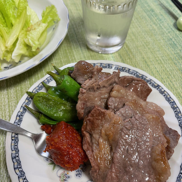 おうち焼肉とサムジャン