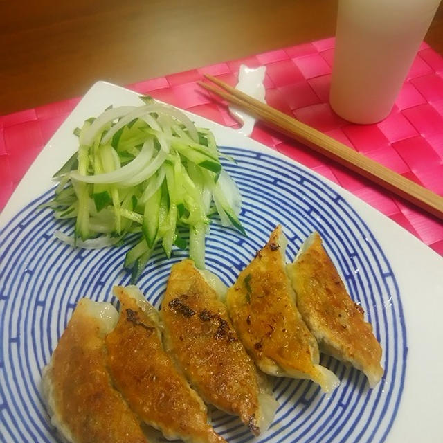 肉納豆チーズ餃子