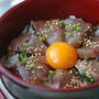 韓流・いなだの漬け丼