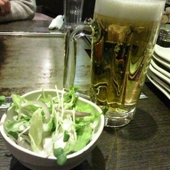 休日のビール