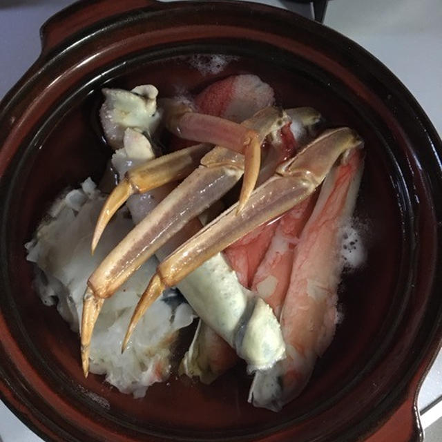 蟹しゃぶ〜☆