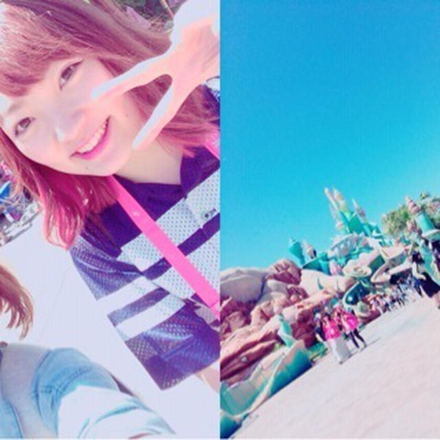 ディズニーシーでの写真①