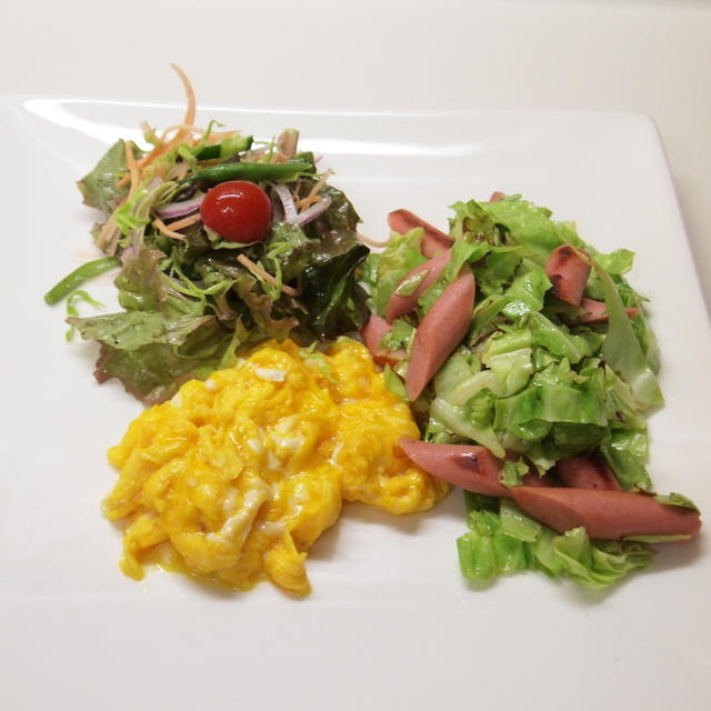 休日の朝食