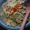 セロリでさわやか☆味噌煮込みうどん
