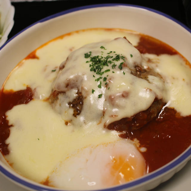 うまトマチーズハンバーグ♪　～松屋の期間限定メニュー～