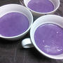 ハロゥイン☆紫芋のポタージュ