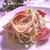 フルーツトマトの冷たい和風パスタ