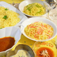 昨日は・・つけスパゲッティ☆パーティー♫