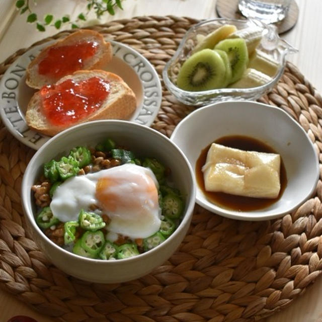 試合当日朝ごはん♪