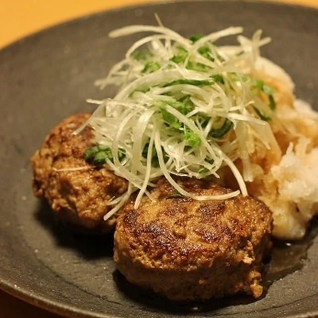 ねぎと紫蘇たっぷり。おろしハンバーグ