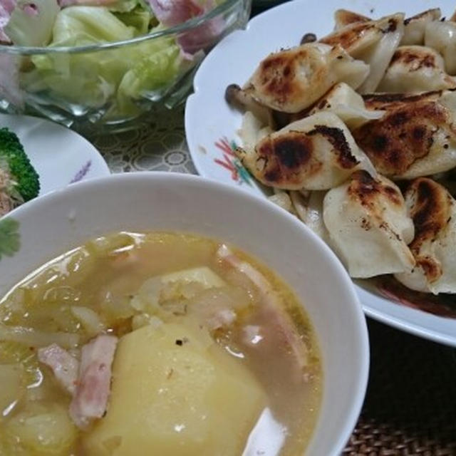 水餃子焼き
