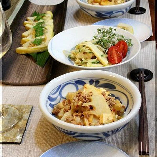 ◆しつこく筍とお気に入りのゴルゴンゾーラ焼き筍♪～ゆるやか糖質制限中♪