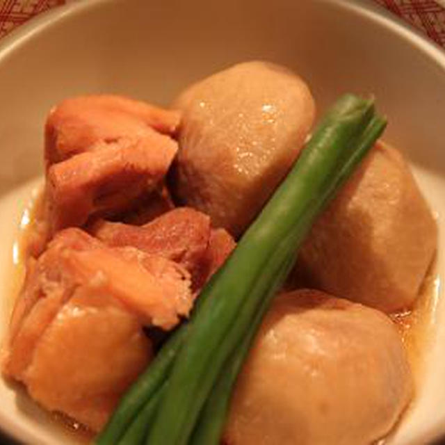 レシピ　鶏と里芋の含め煮