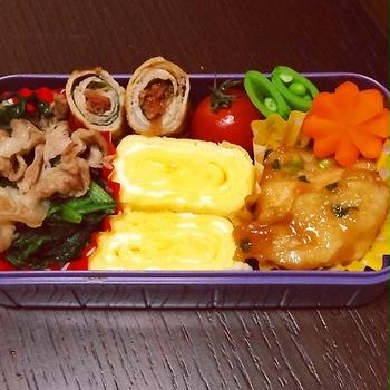 6.4中2男子お弁当♪