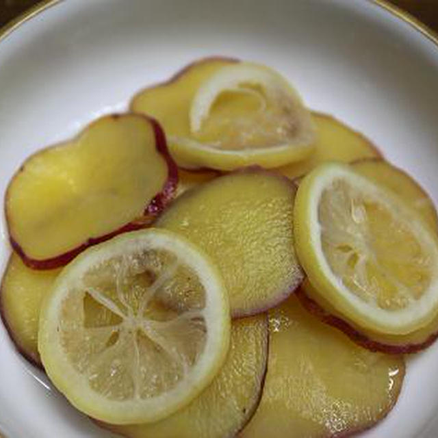 レシピ　新さつまいものはちみつ煮