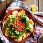 ポテチとパクチーのエスニックサラダ【スパイス大使】