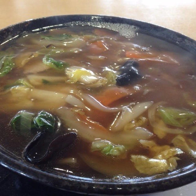 ＜五目あんかけラーメン＞北弁