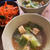 厚揚げとキャベツの胡麻味噌スープ【#簡単 #時短 #節約 #味噌 #汁物】