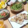 再開の日の晩ご飯