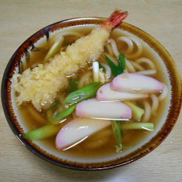 えび天とかき揚げ