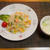 兼用ごはんが抜けちゃって晩御飯☆バター香る海老炒飯♪☆♪☆♪