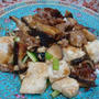 椎茸と豆腐の中華炒め
