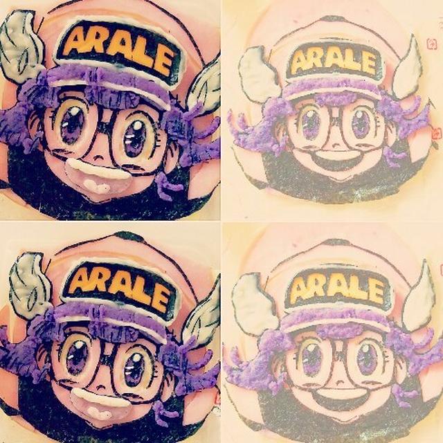 アラレちゃんマッシュとハムの組み合わせ＾＾♪
