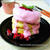 卵無し♡豆腐でピンクのもこふわパンケーキ