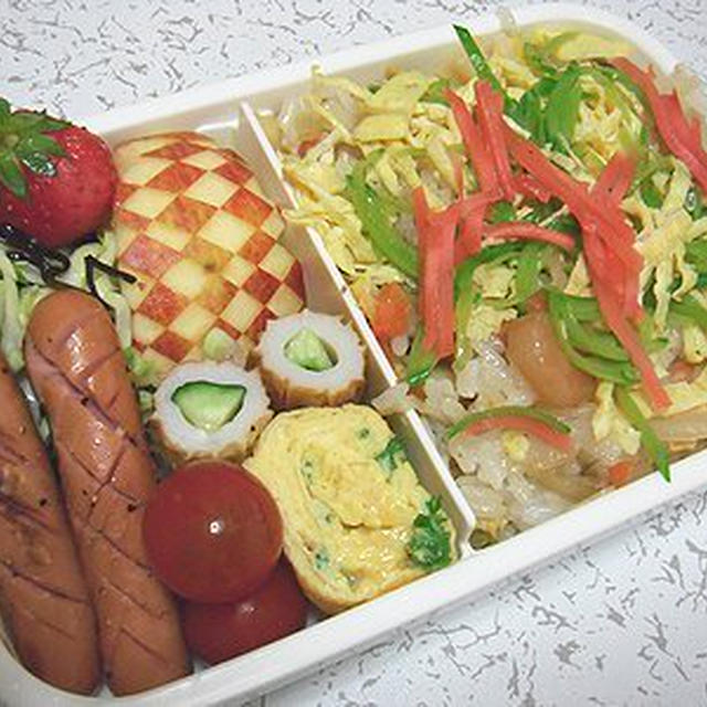 冷凍？散らし寿司弁当